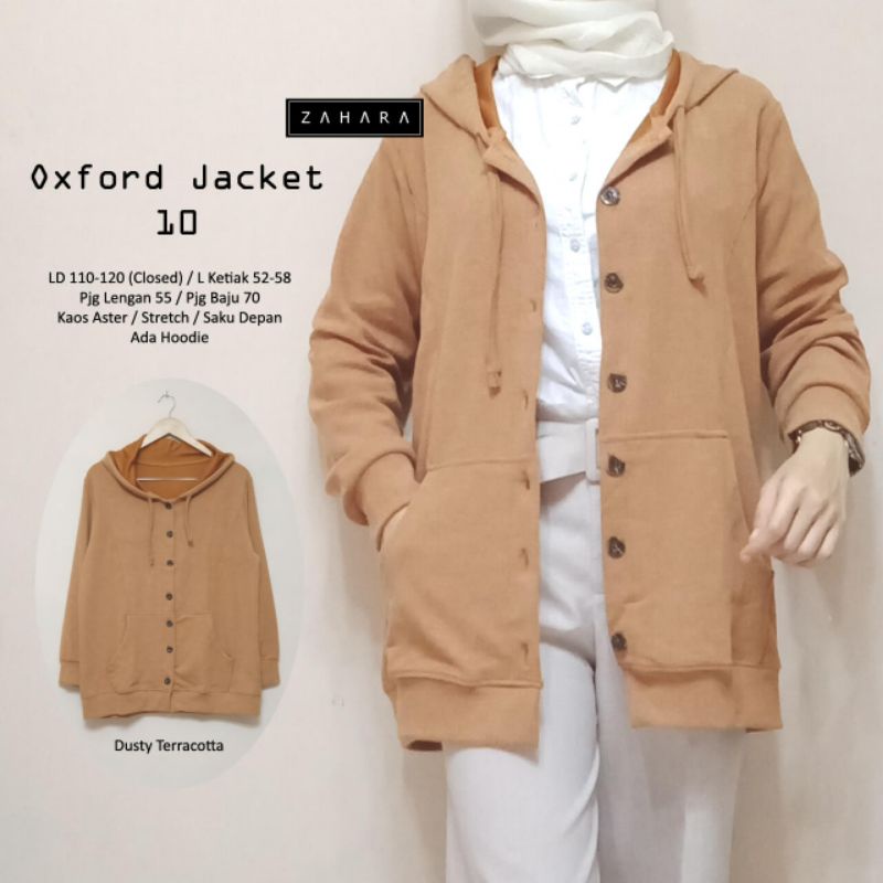 ATASAN CEWEK OXFORD JACKET BY ZAHARA