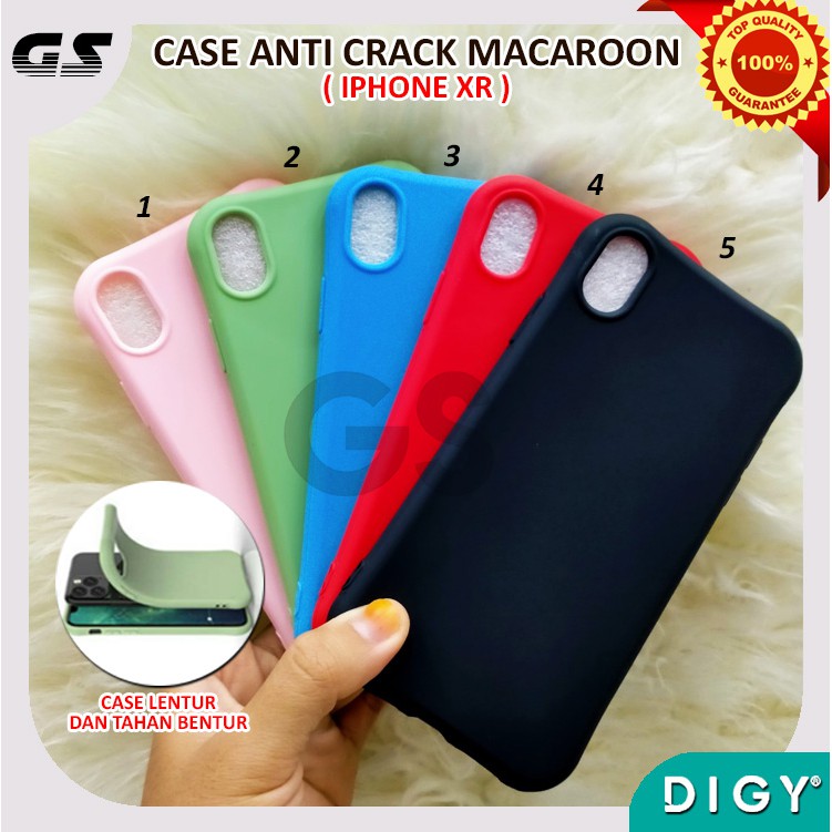 iPhone XR X XS  XS MAX  11 6.1  11 PRO 5.8  11 PRO MAX 6.5 TPU Case Casing Anticrack Macaron Warna