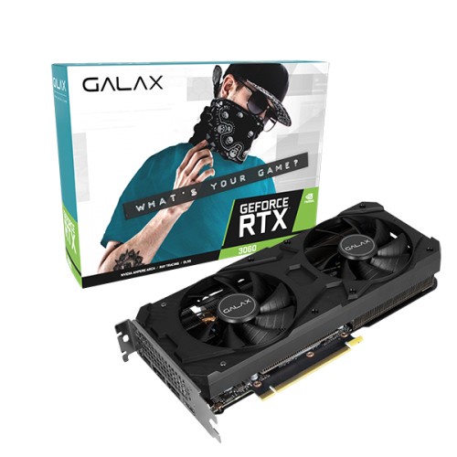 GALAX Geforce RTX 3060 12GB DDR6 (1-Click OC) - DUAL FAN