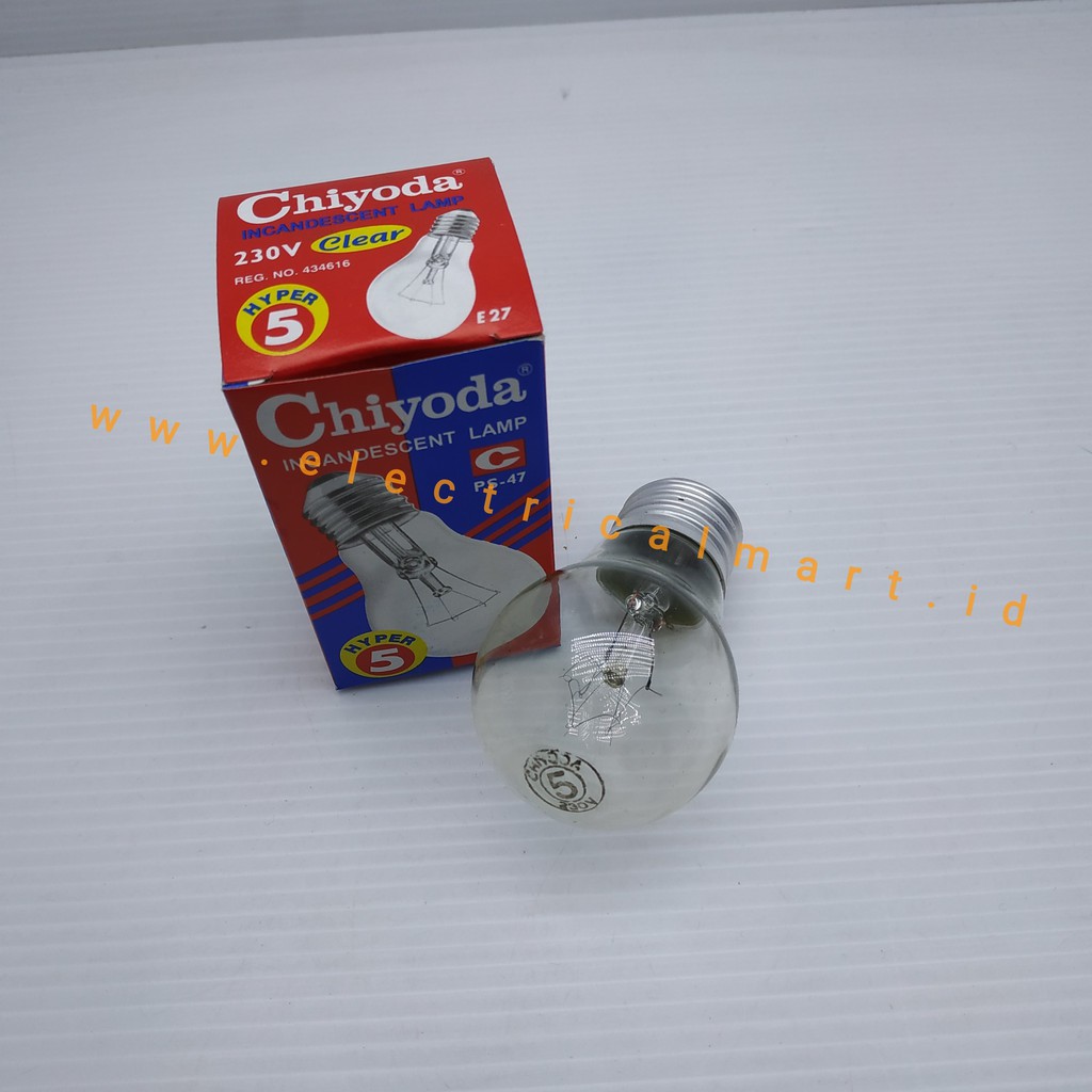 Chiyoda DOP HYPER Lampu 5 Watt PS-47 BESAR / Lampu Panas Ayam