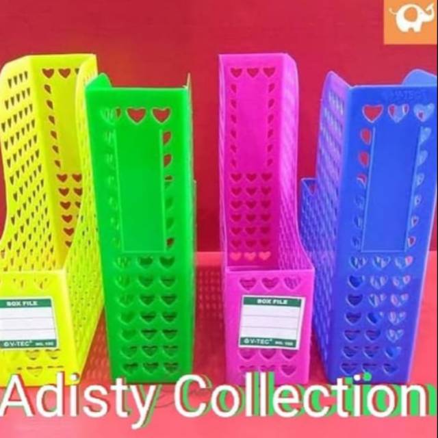 

Box File Plastik V-tec