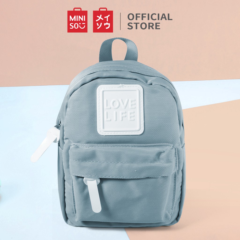  MINISO  Tas  Ransel  Backpack Tas  Pungung Motif Ukuran Kecil 