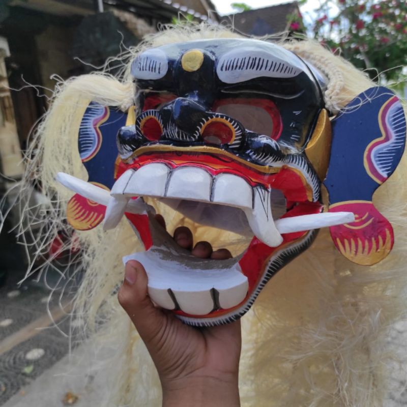 Topeng Celuluk Rambut Panjang Topeng Leak Leak Bali Tapel Celuluk Celuluk Bali Topeng Hantu Monster Shopee Indonesia