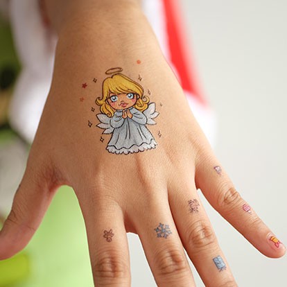 

POTATOO MOLLY THE ANGEL Temporary Tatto Sticker