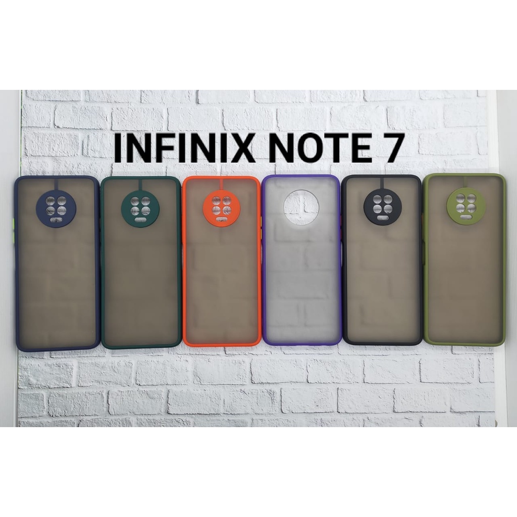 CASE INFINIX NOTE 7 / NOTE 7 LITE / NOTE 8 / NOTE 8i / NOTE 10 / NOTE 10 PRO - MY CHOICE BUMPER AERO CASE PROTECT
