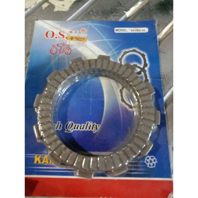 kampas kopling satria hiu lumba