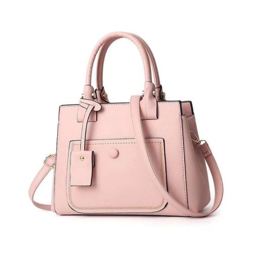 GI 9061 RISCE TAS HAND BAG IMPORT WANITA CEWEK PEREMPUAN JAKARTA RED PINK GOLD BROWN jt