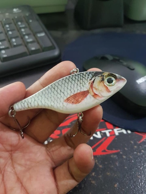 Umpan bentuk ikan Crankbait Mata 3D