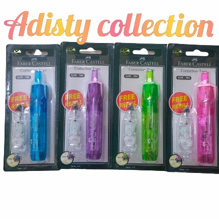 

Murah Correction Tape Faber Castell Qjr-506 (Free Refill) Bergaransi