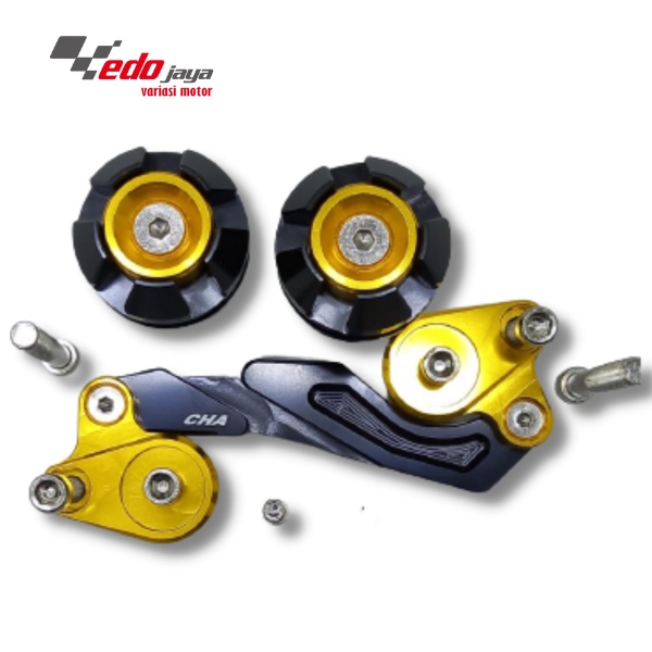 JALU PELINDUNG KNALPOT NMAX / AEROX / LEXI MERK CHA FULL CNC BESI