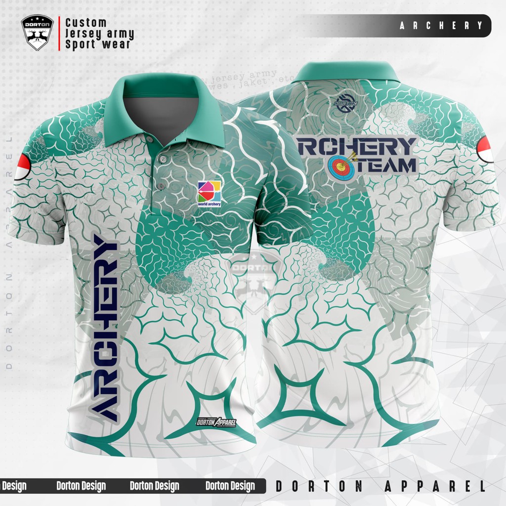 DORTON - JERSEY MEMANAH - PANAHAN - JERSEY ARCHERY - CUSTOM DESIGN - KAOS ARCHERY