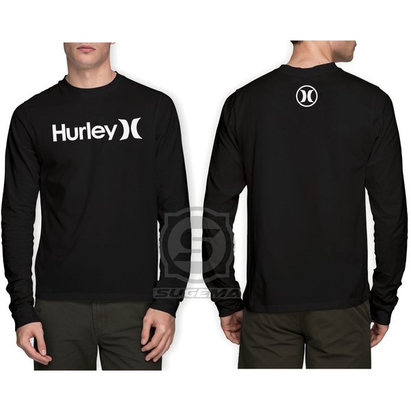 DI JUAL KAOS BAJU LENGAN PANJANG - LONGSLEEVE HURLEY 03 MANTAP