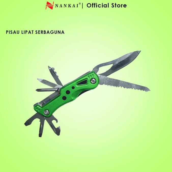 Pisau Lipat Serbaguna / Pisau Lipat Multifungsi Nankai