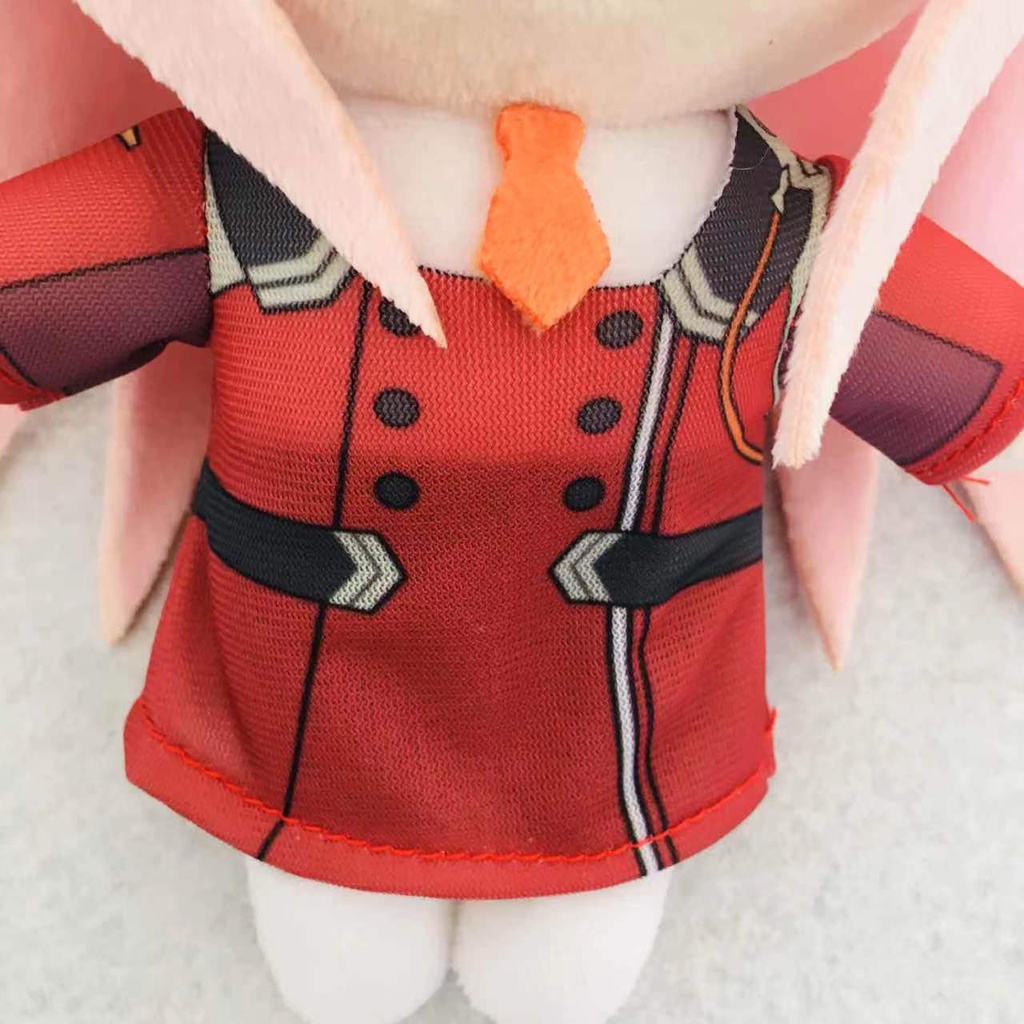 20cm DARLING In The FRANXX Plush Doll Toy Zero Two 02 Anime Cute Soft Stuffed Pillow Kids Gift