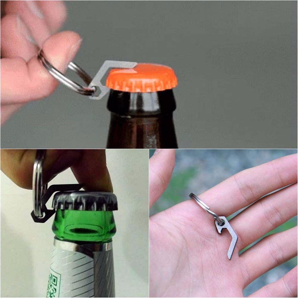 Lanfy Pembuka Botol Portable Utility EDC Camping Gear Hiking Outdoor Tool