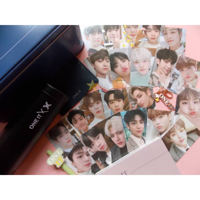 Sharing X1 OneIt Fankit (Seungwoo, Seungyoun, Wooseok, Yohan, Junho, Minhee, Eunsang, Dohyon)