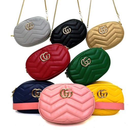 TERLARIS TAS GUCCI BELT MARMONT FASHION WANITA BATAM IMPORT BRANDED SELEMPANG Murah