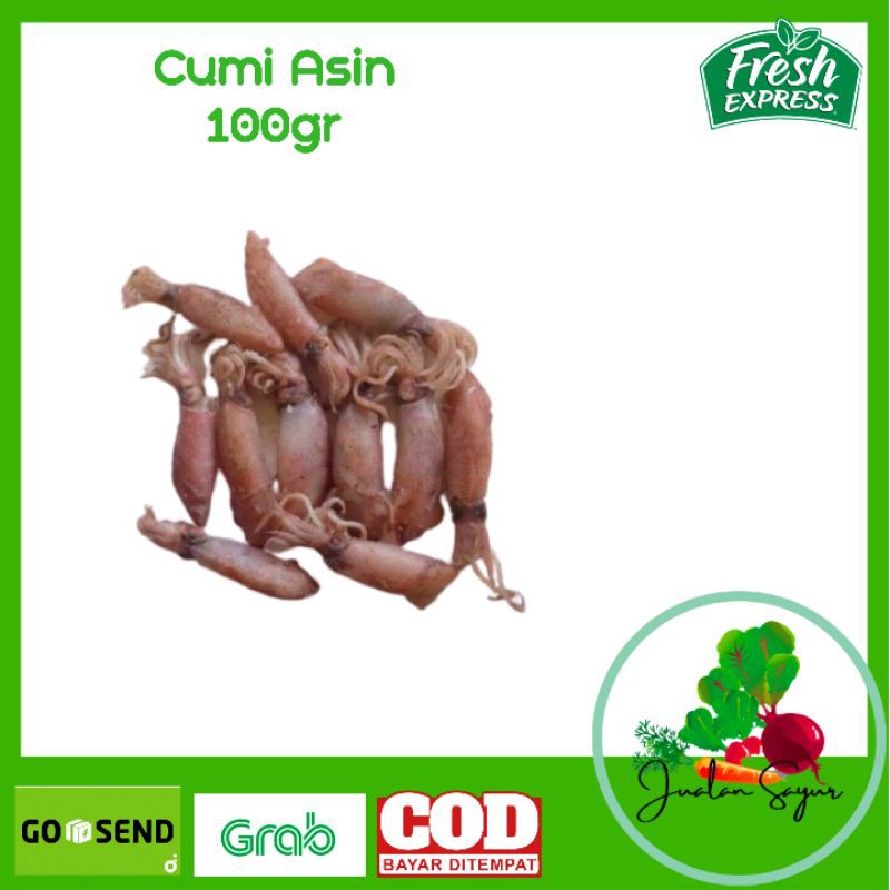 

Cumi Asin Sayuran Segar 100 gram