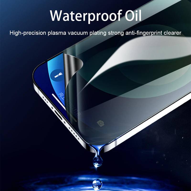 Full Cover Privacy Soft Matte Hydrogel Film For IPhone 11 12 Pro Max Mini  7 8 Plus X XS Max XR SE 2020 Anti-peep Screen Protector Film