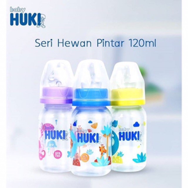 Willsen Huki Baby Botol Susu PP SP - Dot GEPENG