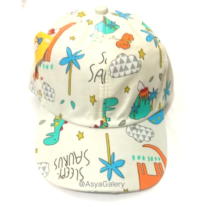 TOPI ANAK KARAKTER DINOSAURUS/TOPI DINO ANAK MURAH/TOPI ANAK DINO-1