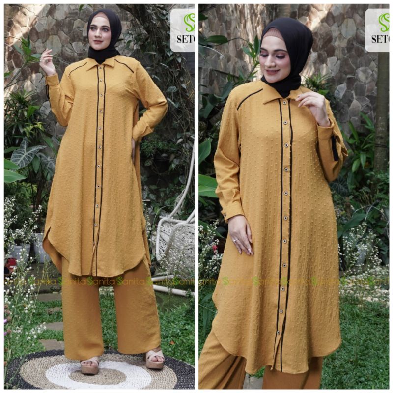 SET TUNIK KULOT DELIANA ORIGINAL SANITA