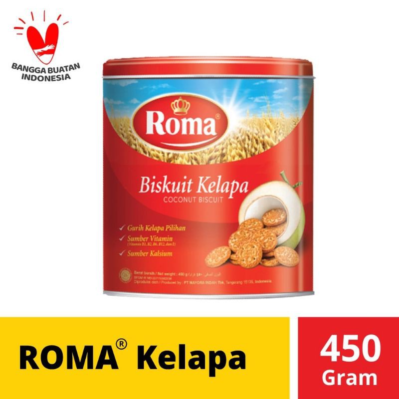 

BISKUIT ROMA KELAPA 450 GRAM BISKUIT ROMA BISKUIT LEBARAN KUE LEBARAN KUE KERING ROTI LEBARAN