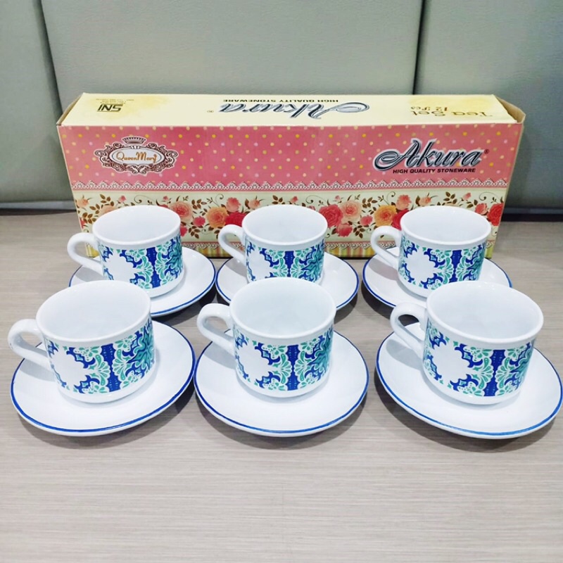 TEA SET AKURA BATIK