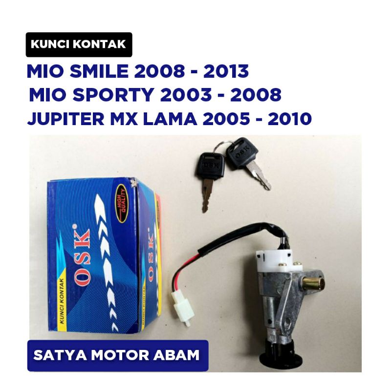 Kunci Kontak only Mio Smile - Mio Sporty - Jupiter Mx Lama 2003 2004 2005 2006 2007 2008 2009 2010 2