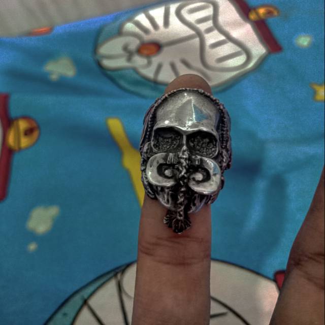 Skullring-ringskull-cincin tengkorak-fourspeed metalwerks warchief original