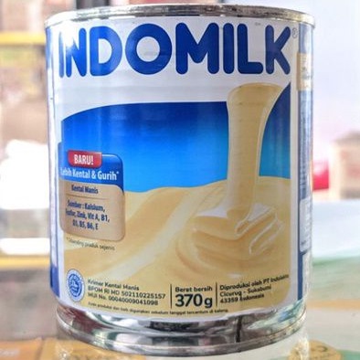 

Susu Indomilk Putih (Krimer Kental Manis) Kaleng 370gr