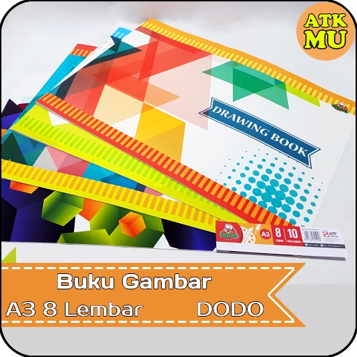 

Buku Gambar/Buku Gambar A3 8 Lembar DODO/Buku Gambar DODO