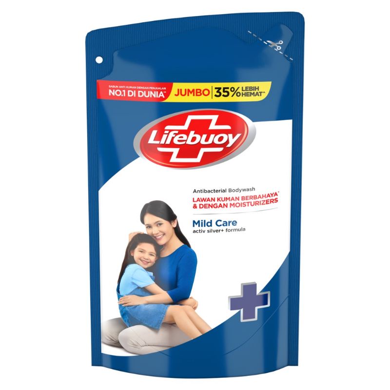 Lifebuoy Sabun Mandi Cair 825 ml All Varian Merah kuning Biru 825ml New Kemasan Refill 850ml / 900ml