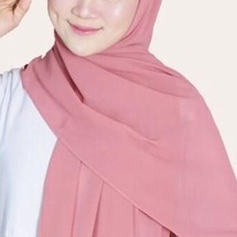Jilbab Khimar Daily Basic Flow-SALMON