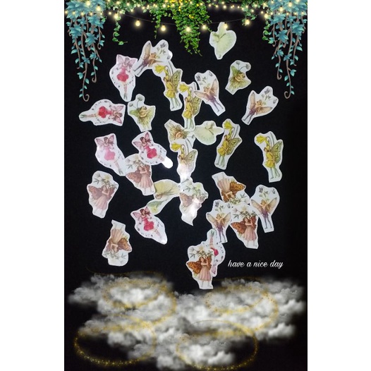 

TINY FAIRIES STICKERS | 10 pcs