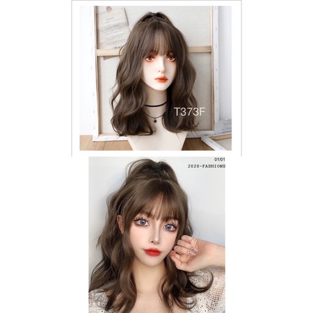 T373F full wig korean style mermaid wave 40 cm