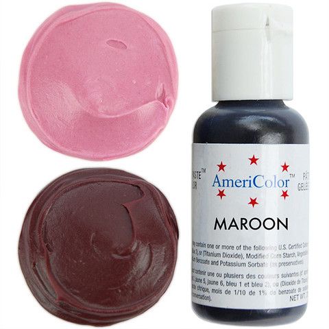 

Americolor Softgel Paste Maroon pewarna merah marun