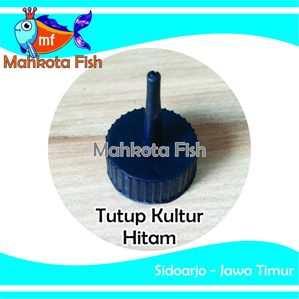 Tutup Kultur Artemia (HITAM) | Tutup Botol Artemia | Tutup Botol Inkubator