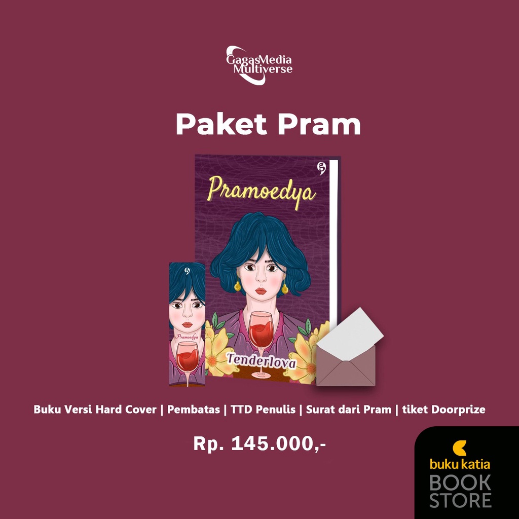 Jual Novel Pramoedya Tenderlova Shopee Indonesia 