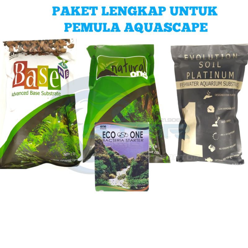 Paket Lengkap Media Tanam Aquascape untuk Pemula ONE RISET