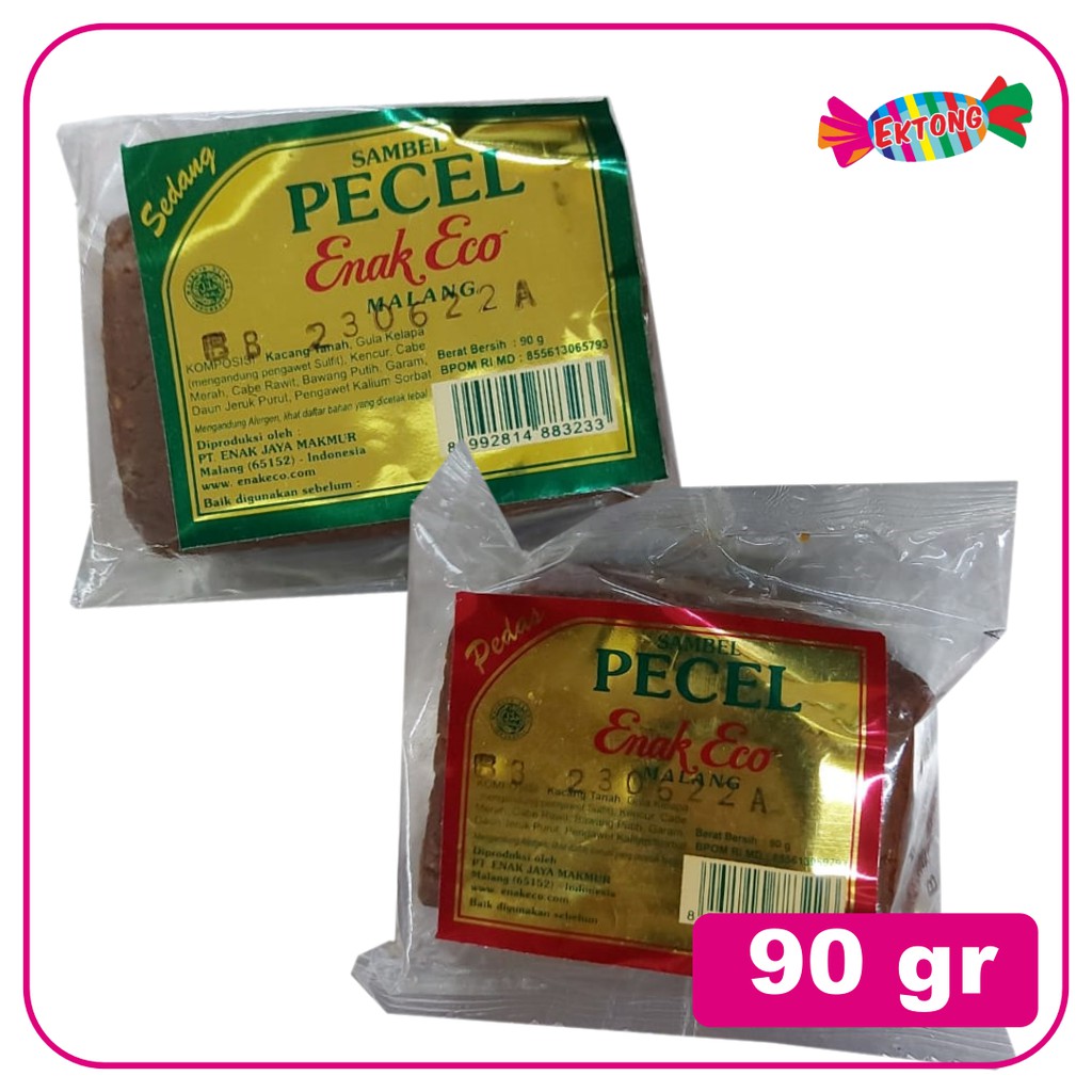 

ENAK ECO BUMBU PECEL 90GR