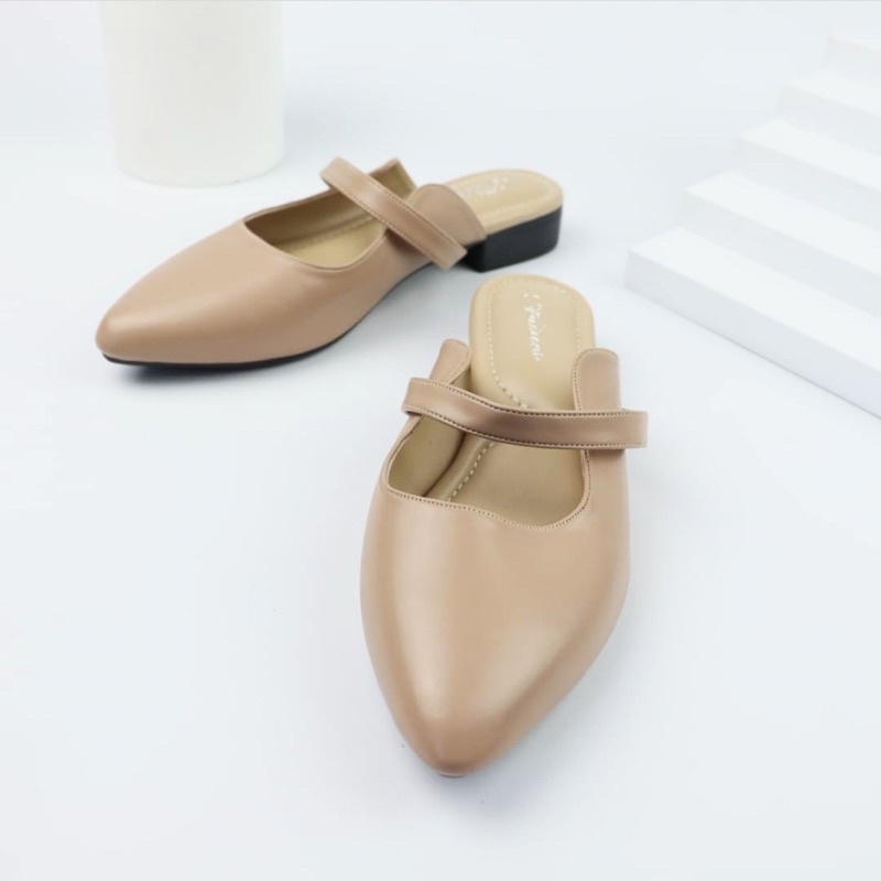 [7.7 Boombastis Sale⚡] - SANDAL WANITA FAIRIES FAY FS010 MULES SANDALS