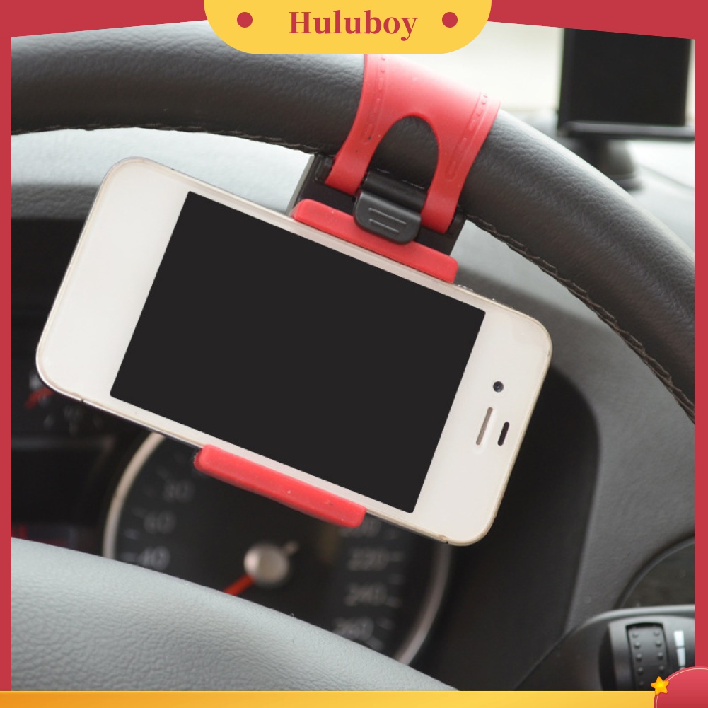 Huluboy Bracket Holder Handphone / GPS Universal Untuk Stir Mobil