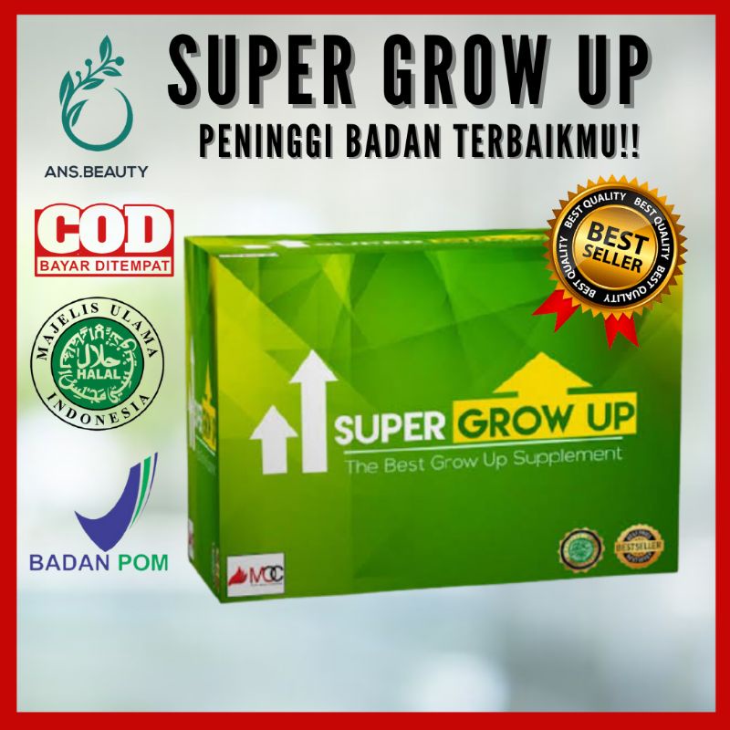 (TERBAIK) SUPER GROW UP PENINGGI BADAN GROW UP