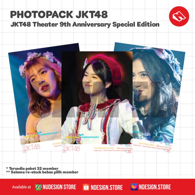 NDESIGN - JKT48 Theater 9th Anniversary Special Edition Photopack