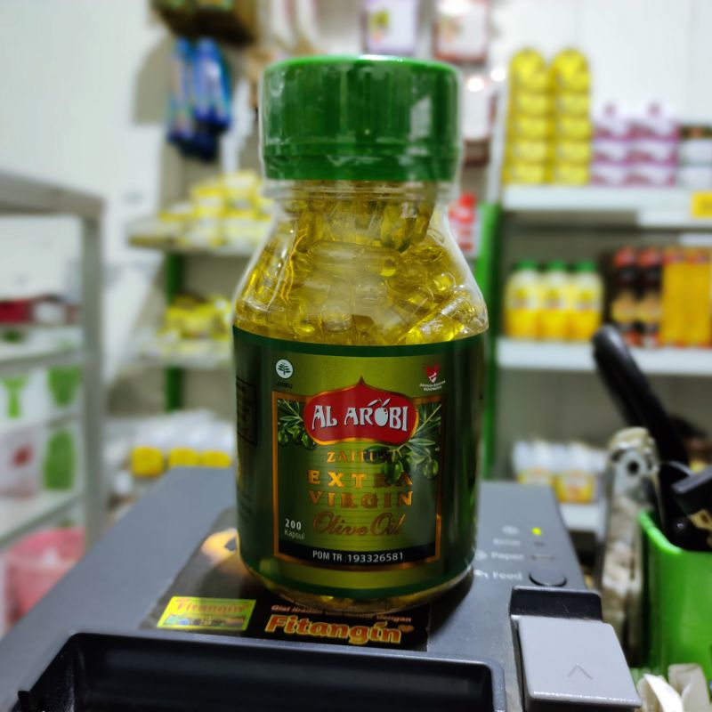 MINYAK ZAITUN AL AROBI 200 100 85 KAPSUL 60 ml Asli Ori Original Murah