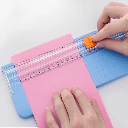 A5 Paper Cutter Photo Trimmers Mini Portable Precision Scrapbook Machine DIY Scrapbook Papers Photo Cutter Cutting Mat Tools