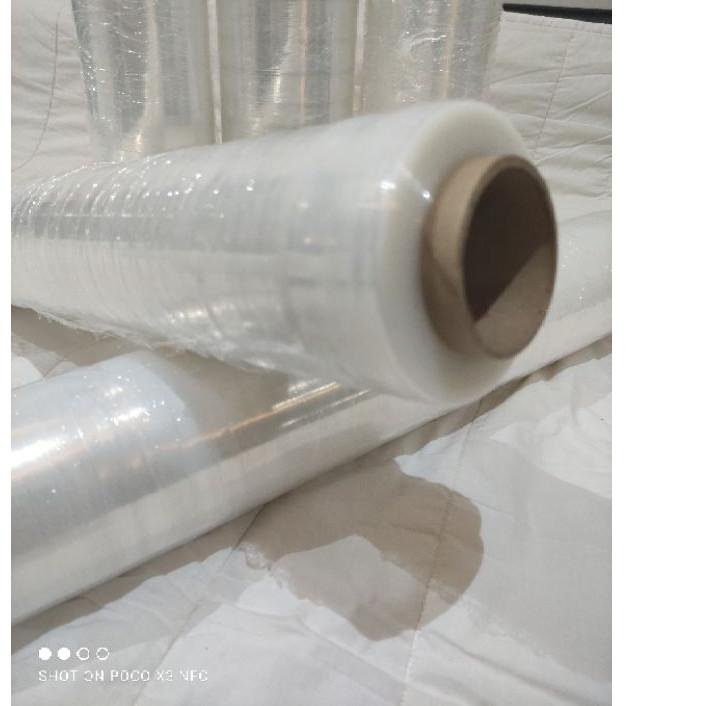 

Big Sale Plastik Wrapping bening ukuran 50cm x 200m 17micron 시