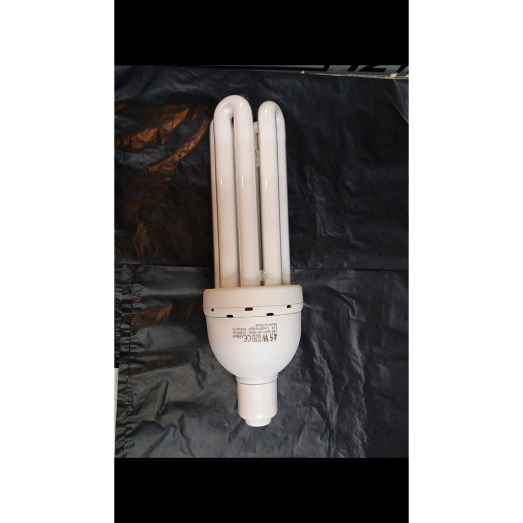 Hannochs Energy Saving Lamp 45Watt E27 4U Putih / Kuning