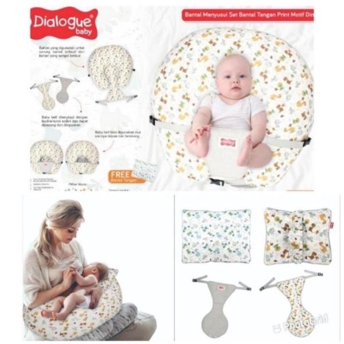 [Dialogue Baby] Bantal Bayi Menyusui Dino Series